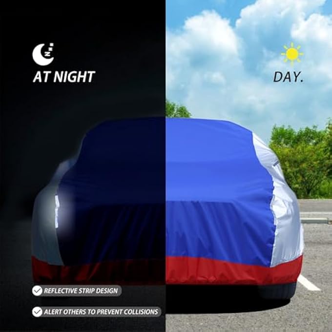 CAR COVER FOR BMW Z4 SDRIVE 28I 2011-2016 TARPAULIN CAR COVER WATERPROOF & DUSTPROOF WEATHERPROOF CAR COVER BREATHABLE - Image 3